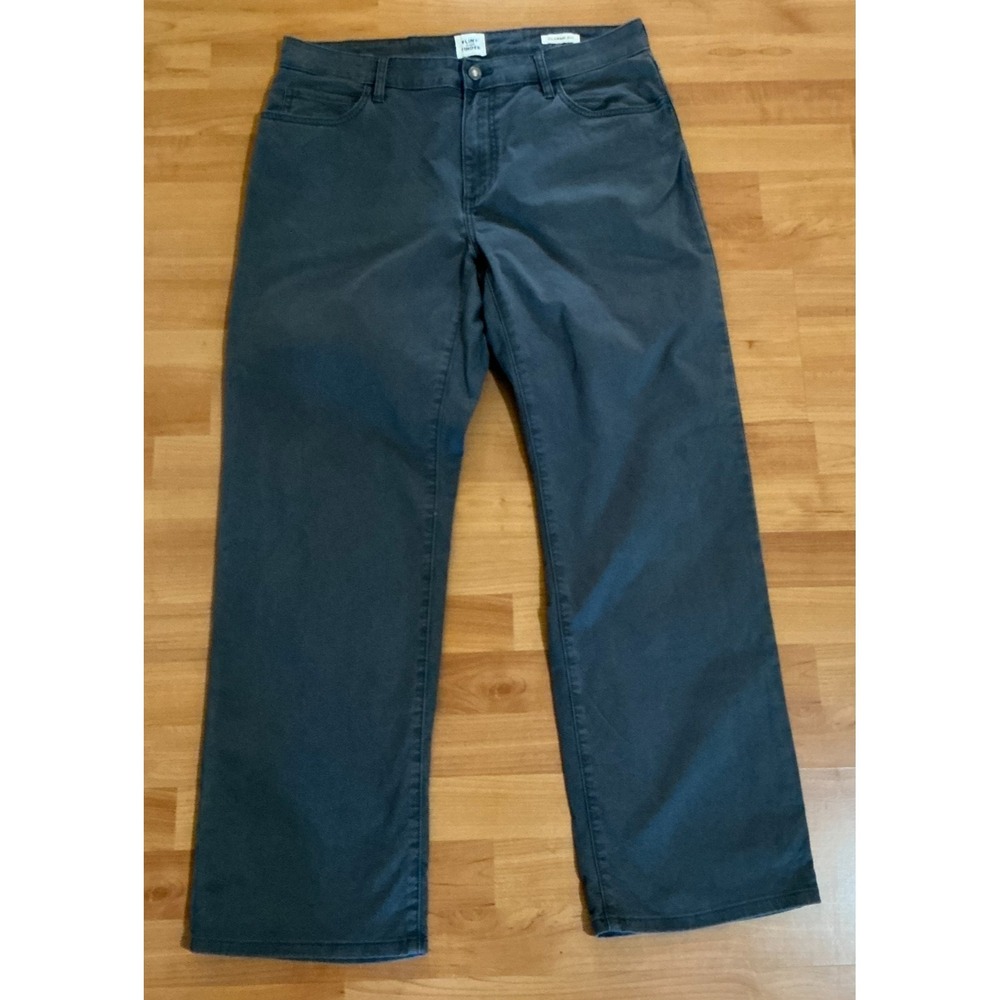 Flint and Tinder Gray Jeans Mens 34x30 Classic Fit Straight Leg Stretch Denim